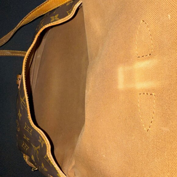 AUTHENTIC VINTAGE LOUIS VUITTON MONOGRAM "SAUMUR" 30 SHOULDER BAG/CROSSBODY - Picture 9 of 10